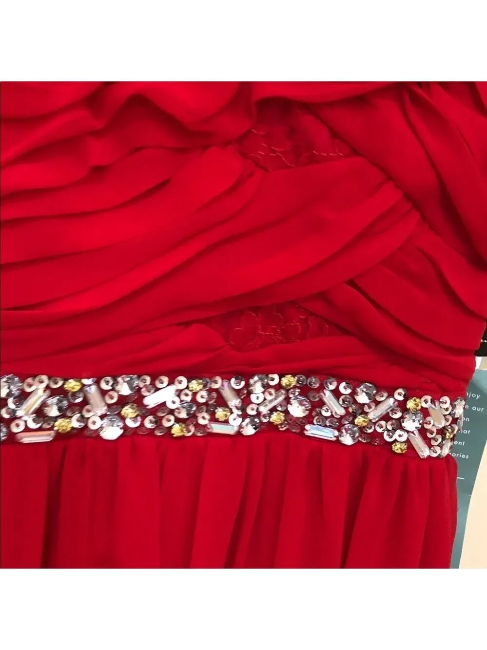 City Triangles Red high-low Formal Dress Women’s occasion dress Size 5